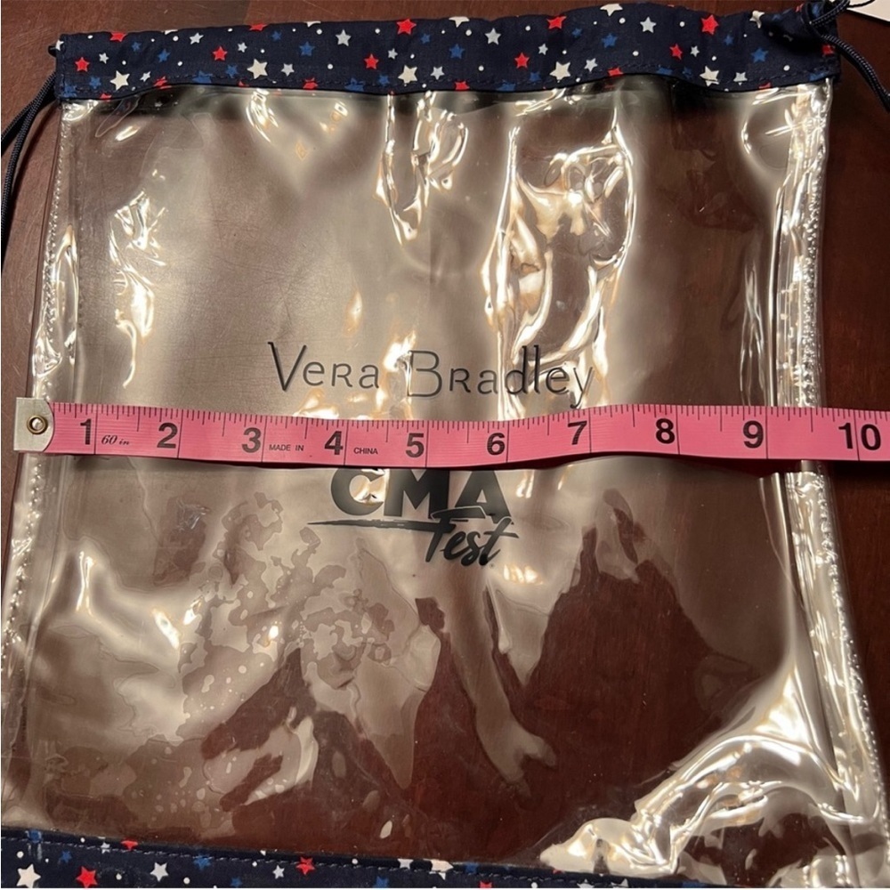 Vera Bradley x CMA Fest Clear
patriotic backpack CMA Fest 2022 stadium approved - Picture 4 of 7